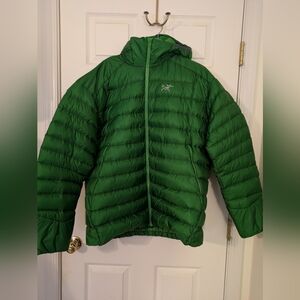 Arc’teryx Cerium LT Hoody Men’s XXL Green Lightweight Down Jacket